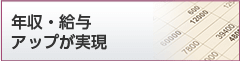 年収・給与アップが実現