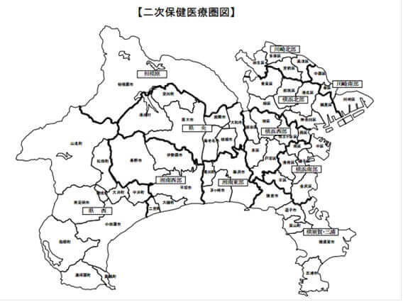 2次保険医療圏ごとの医師需給の状況