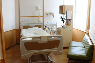 榛原総合病院の病室